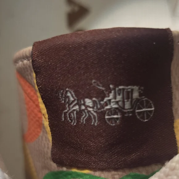 Coach City Sole Pride Multicolored Rainbow Sneakers Skate Shoes 7.5-8 - Picture 12 of 14